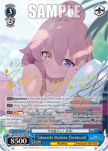 Takanashi Hoshino (Swimsuit) BAV/W112-E110SP