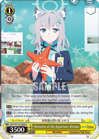 Memories at the Aquarium, Shiroko BAV/W129-E008
