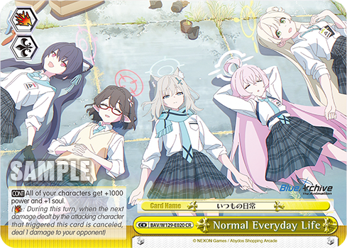 Normal Everyday Life BAV/W129-E020