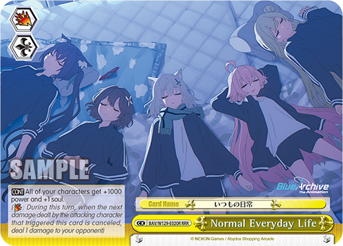 Normal Everyday Life BAV/W129-E020R