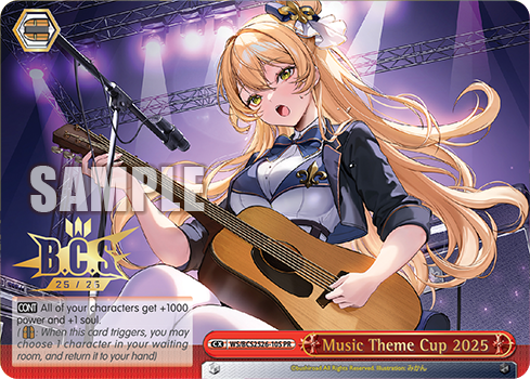 Music Theme Cup 2025 WS/BCS2526-10S