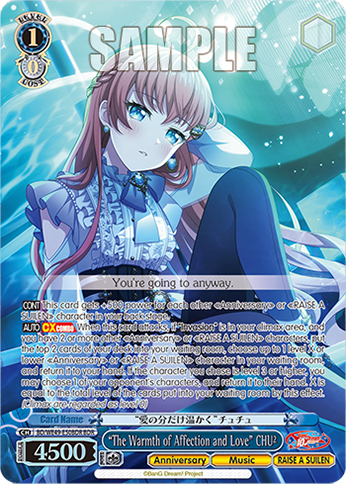“The Warmth of Affection and Love” CHU² BD/WE49-E50BDR