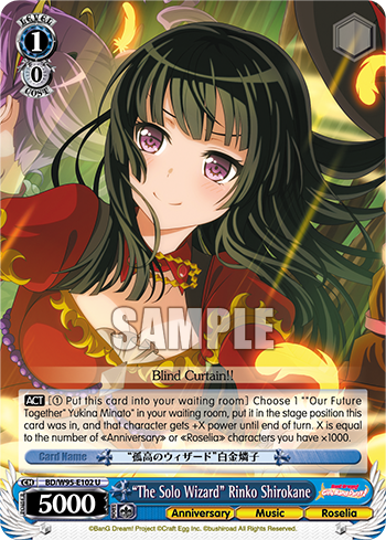 "The Solo Wizard" Rinko Shirokane BD/W95-E102