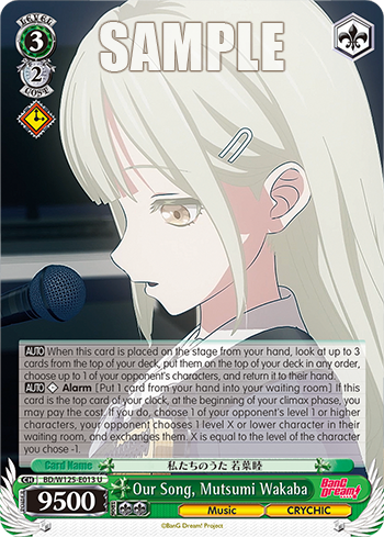 Our Song, Mutsumi Wakaba