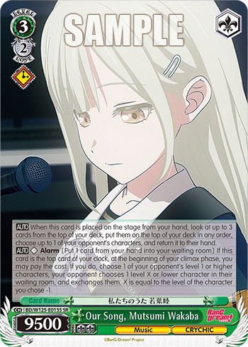 Our Song, Mutsumi Wakaba