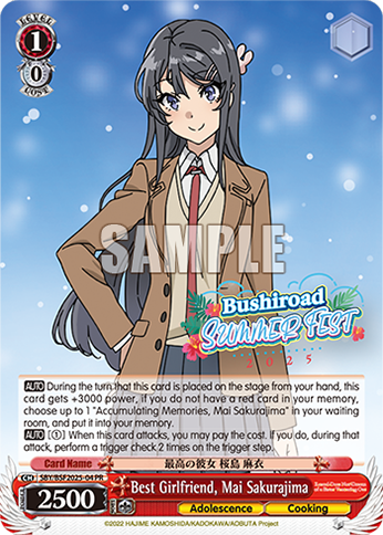 Best Girlfriend, Mai Sakurajima decoding=