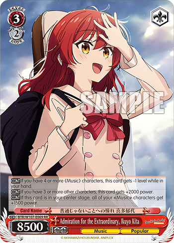 Admiration for the Extraordinary, Ikuyo Kita