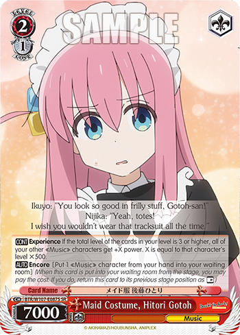 Maid Costume, Hitori Gotoh BTR/W107-E087S