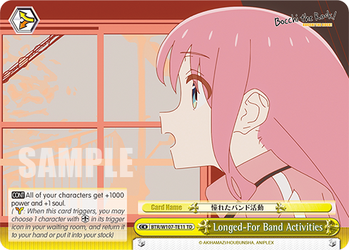 Longed-For Band Activities