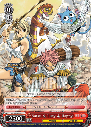 Natsu & Lucy & Happy