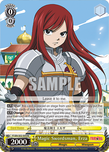 Magic Swordsman, Erza