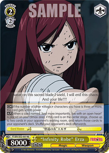 "Infinity Robe" Erza