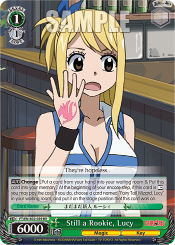 Still a Rookie, Lucy