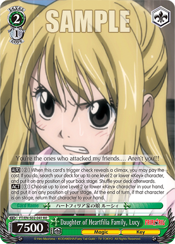 Daughter of Heartfilia Family, Lucy