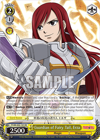 Guardian of Fairy Tail, Erza