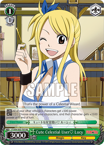 Cute Celestial User? Lucy