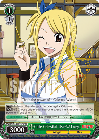 Cute Celestial User? Lucy