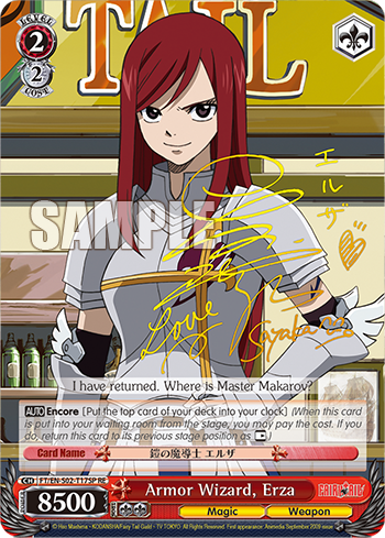 Armor Wizard, Erza