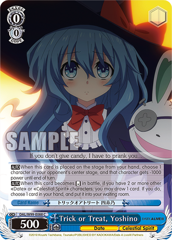 Trick or Treat, Yoshino DAL/W99-E088