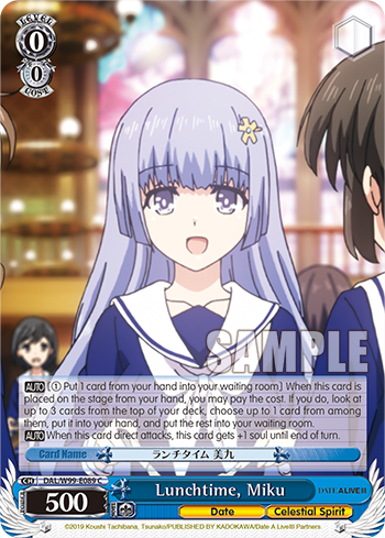 Lunchtime, Miku DAL/W99-E089