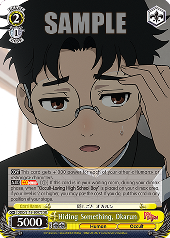 Hiding Something, Okarun