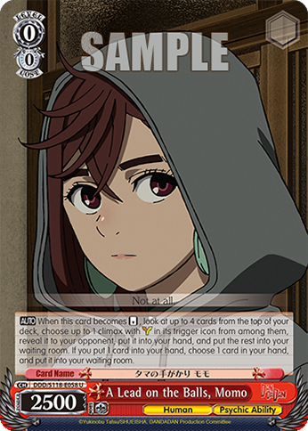 A Lead on the Balls, Momo