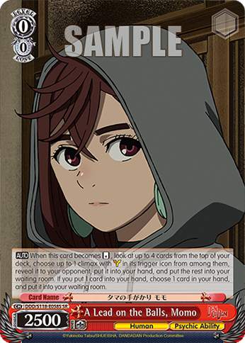 A Lead on the Balls, Momo DDD/S118-E058S