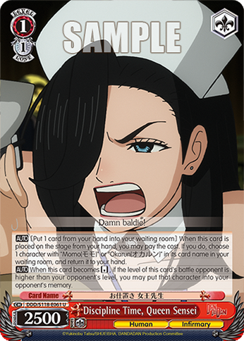 Discipline Time, Queen Sensei