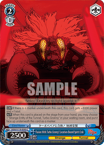 Fusion With Turbo Granny! Location-Bound Spirit Crab