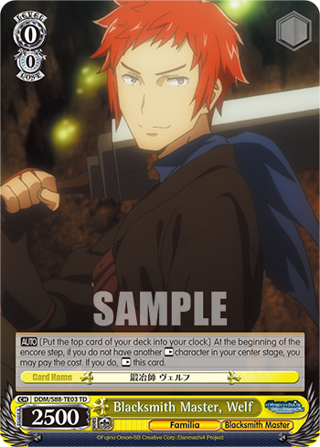 Blacksmith Master, Welf