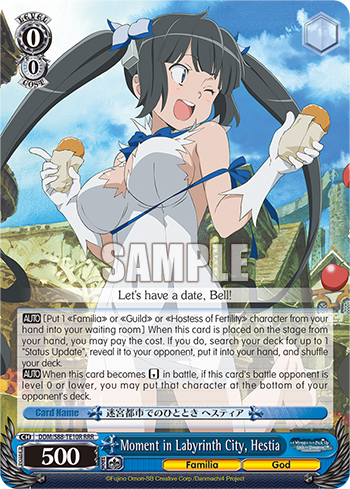 Moment in Labyrinth City, Hestia