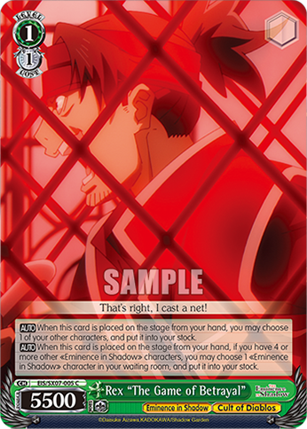 Rex “The Game of Betrayal”