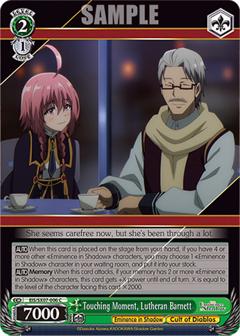 Touching Moment, Lutheran Barnett