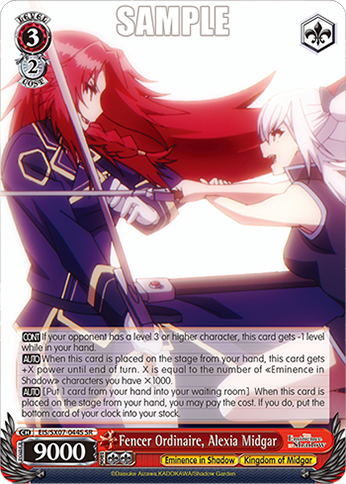 Fencer Ordinaire, Alexia Midgar