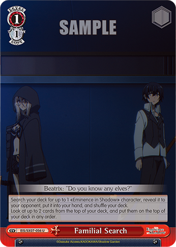 Familial Search