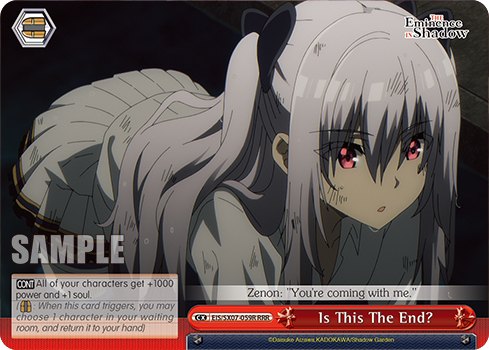 Is This The End? EIS/SX07-059R