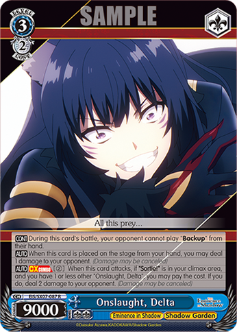 Onslaught, Delta EIS/SX07-087