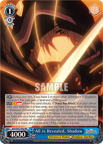 All is Revealed, Shadow