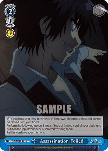 Assassination Foiled EIS/SX07-094