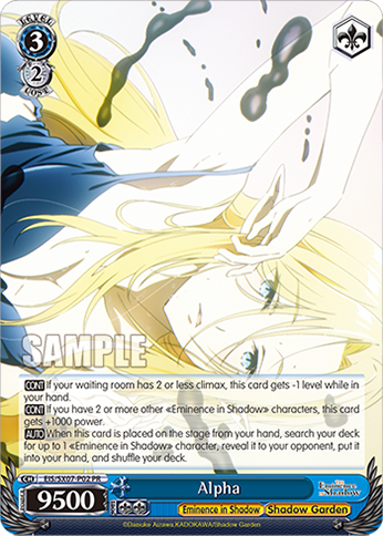 Alpha EIS/SX07-P02