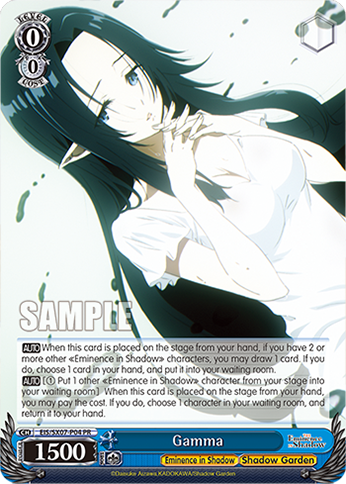 Gamma EIS/SX07-P04