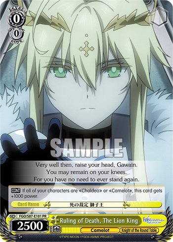 Ruling of Death, The Lion King FGO/S87-E101