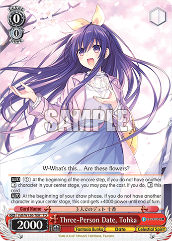 Three-Person Date, Tohka