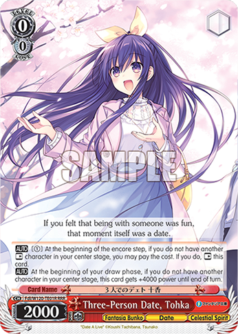 Three-Person Date, Tohka