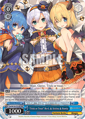 “Trick or Treat” Re=L & Sistina & Rumia