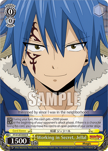 Working in Secret, Jellal