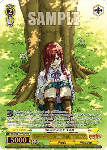 Days Away From Fighting, Erza