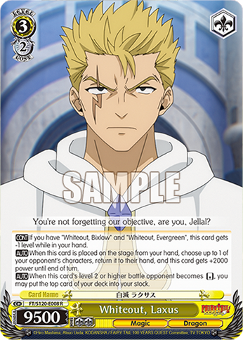Whiteout, Laxus