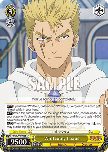 Whiteout, Laxus