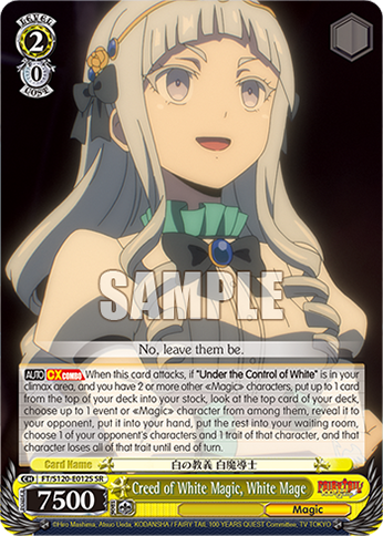 Creed of White Magic, White Mage